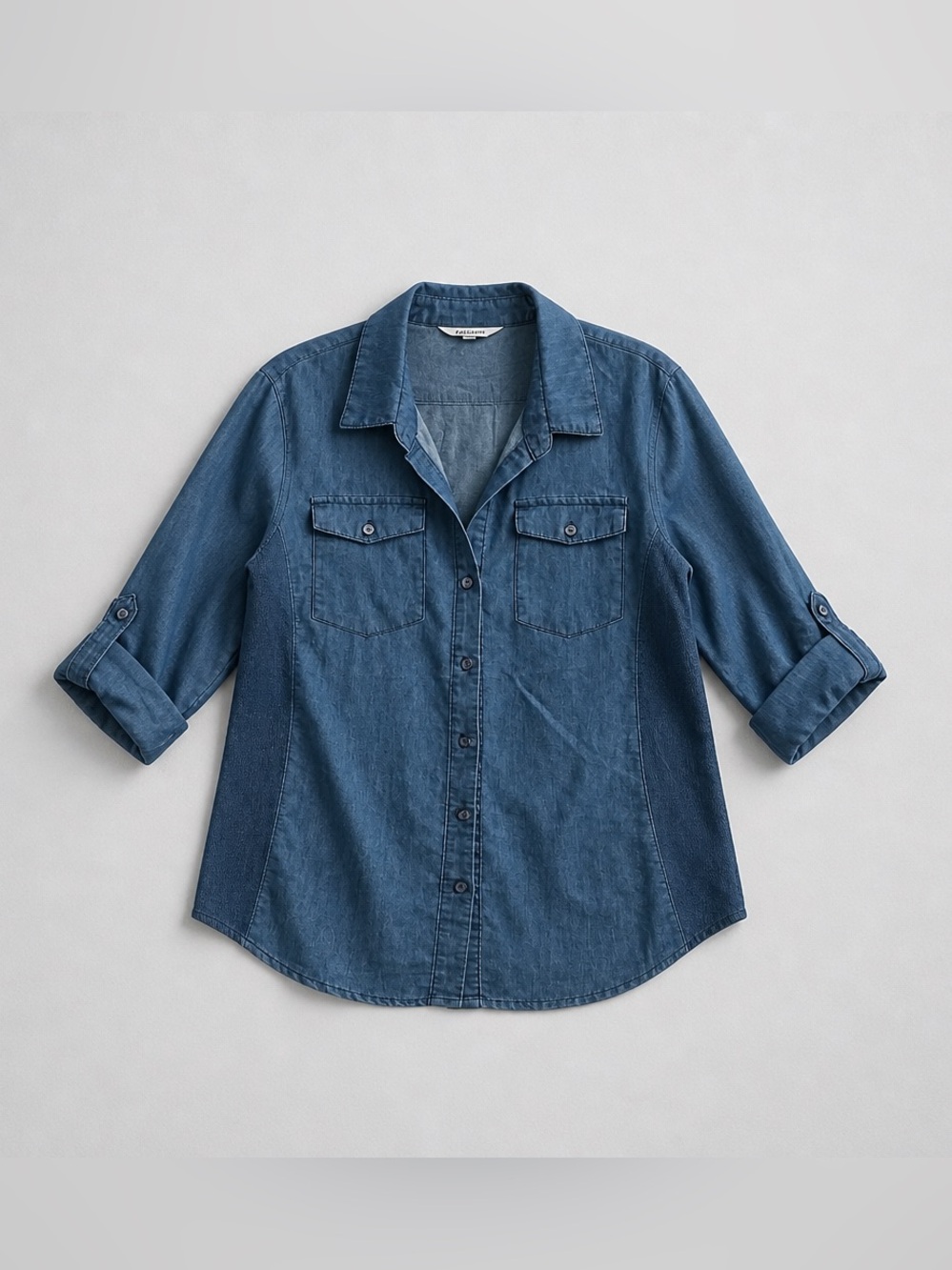 Cavalini Light Blue Denim Shirt XL